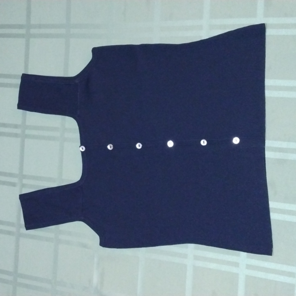 Joseph A. false button up tank top